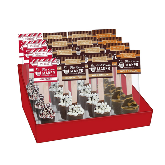 candy - hot cocoa spoons by redstone foods inc
