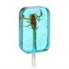 candy - hotlix pops - scorpion by redstone foods inc