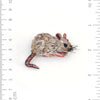 brooch pin - house mouse by trovelore