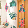 garland - vertical - recycled cotton paper - houseplants by east end press