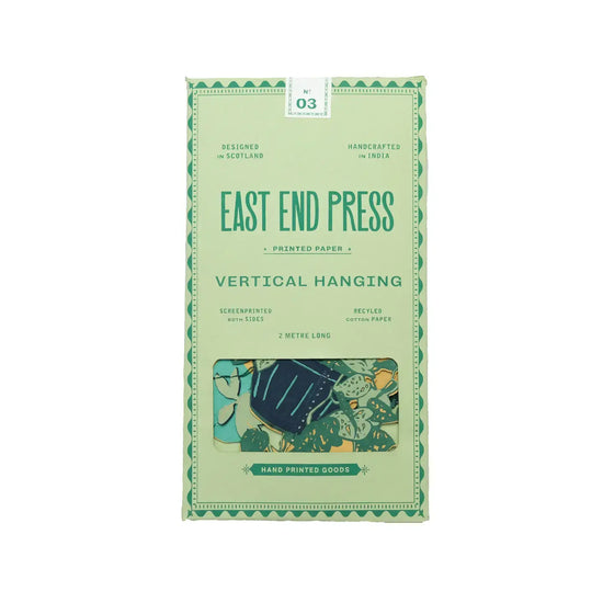 garland - vertical - recycled cotton paper - houseplants by east end press