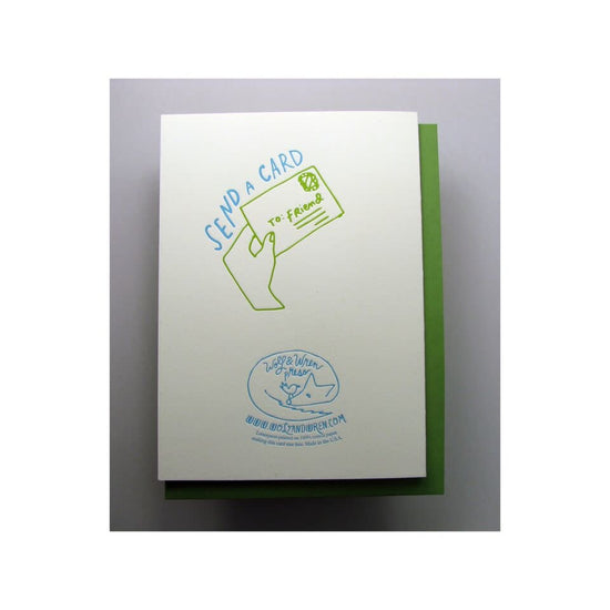 card - encouragement - how to be good by wolf & wren