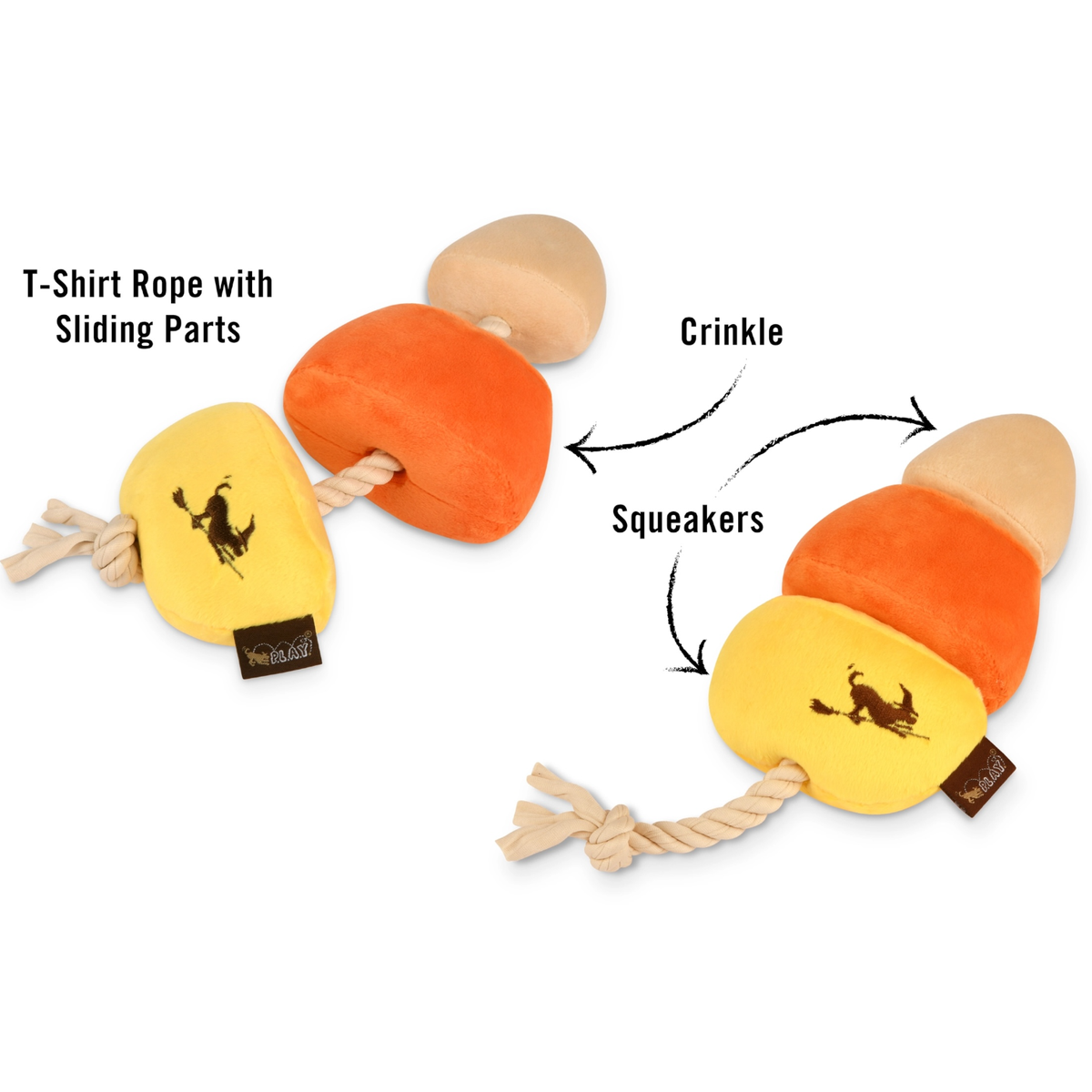dog plush toy - halloween by p.l.a.y.