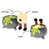 dog plush toy - halloween by p.l.a.y.