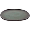 plate - stoneware glaze - tumble green - 10" by now designs