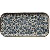 serving platter - element - blue calendula by now designs