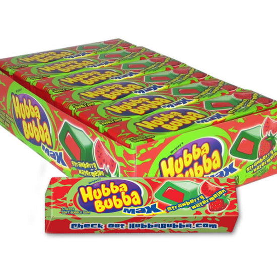 candy - hubba bubba gum - strawberry/watermelon by redstone foods inc
