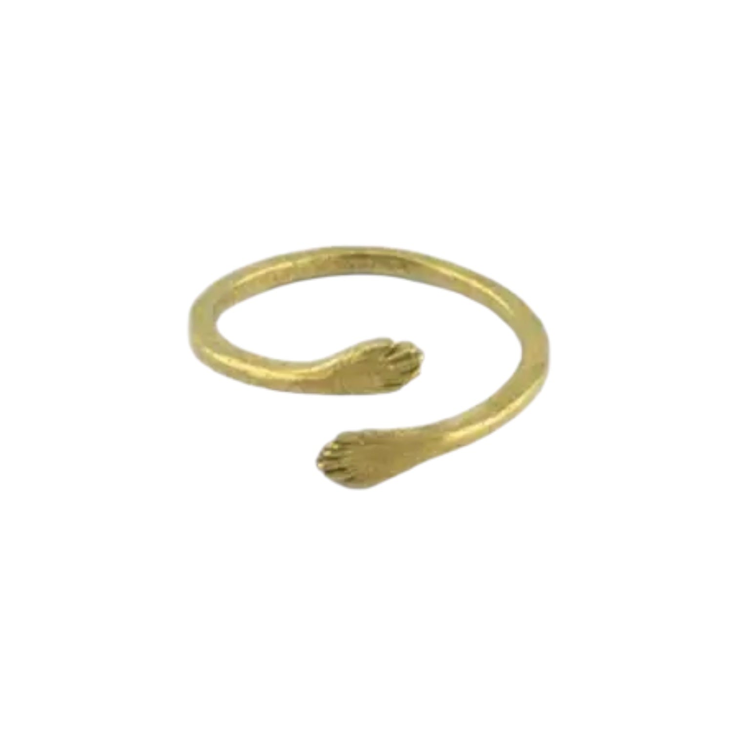 ring - hugs by brass sand