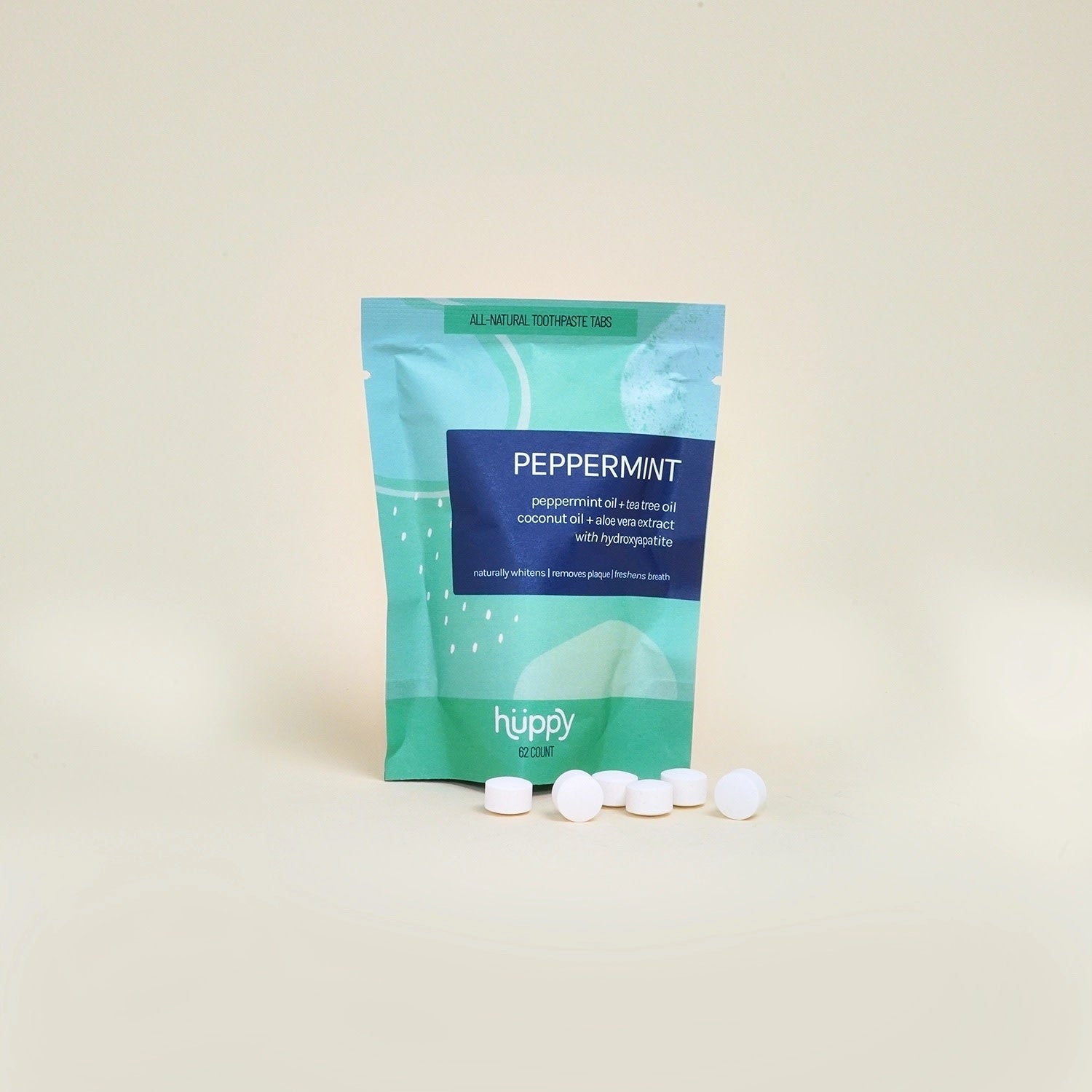 toothpaste tablets - peppermint by huppy