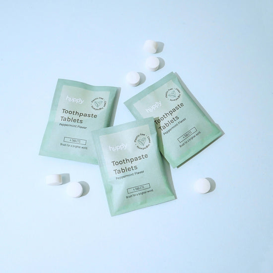 toothpaste tablets - peppermint by huppy