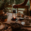 lantern - hurricane - candle holder by barebones