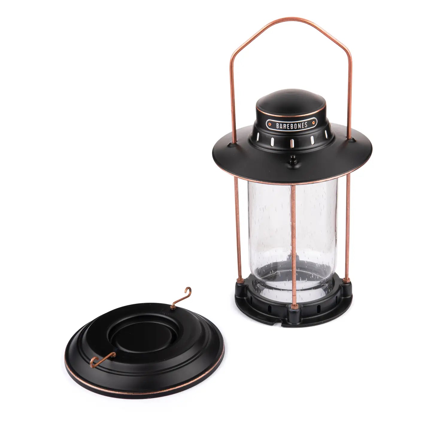 lantern - hurricane - candle holder by barebones