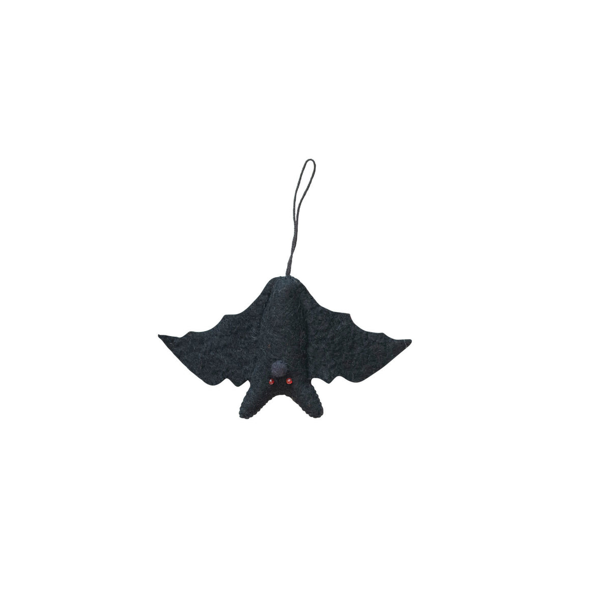 ornament - felt bat by creative co-op