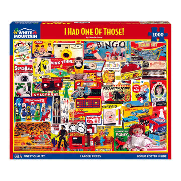 puzzle - 1000-piece - i had one of those by white mountain puzzles