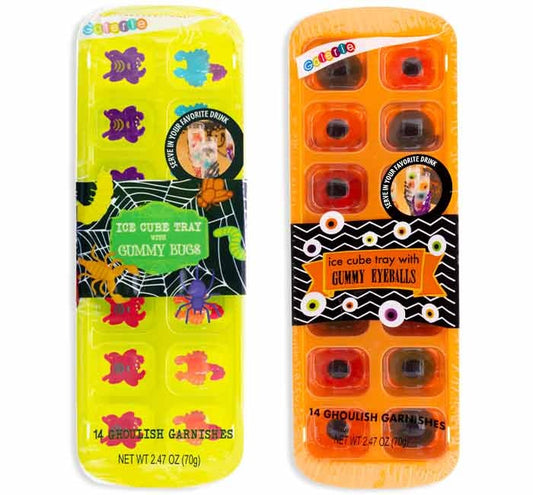candy - ice cube tray - gummi eyeballs/bugs by redstone foods inc