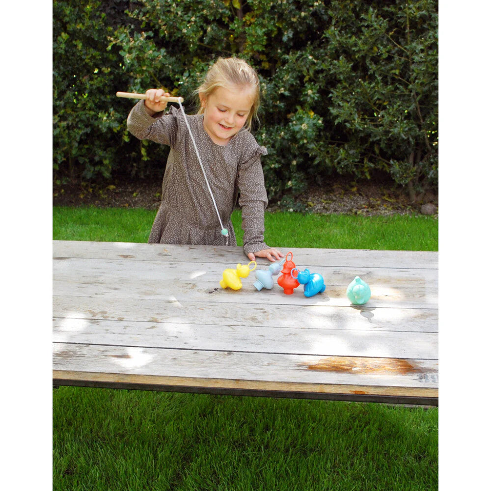 toy - fishing duck - assorted colors by dam