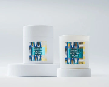 candle - ceramic 12oz - monterey moon by oliver fragrance co.