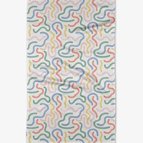 microfiber tea towel - in the moment by geometry house