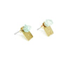 earring jackets - "arch" - bismuth by peter and june