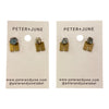 earring jackets - "arch" - bismuth by peter and june