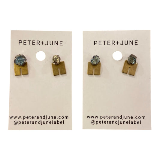 earring jackets - "arch" - bismuth by peter and june