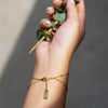 hand chain - indira - 18kgp by peter and june