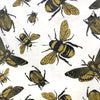 tea towel - flour sack - insect by counter couture