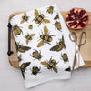 tea towel - flour sack - insect by counter couture