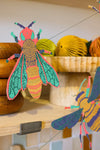 garland - recycled cotton paper - insects by east end press