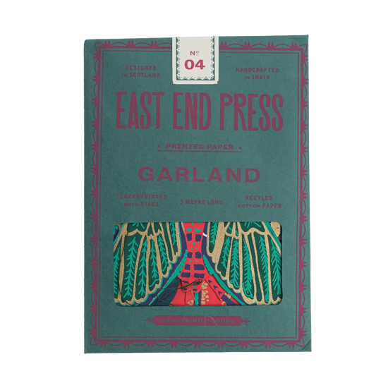 garland - recycled cotton paper - insects by east end press