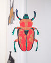garland - vertical - recycled cotton paper - insects by east end press