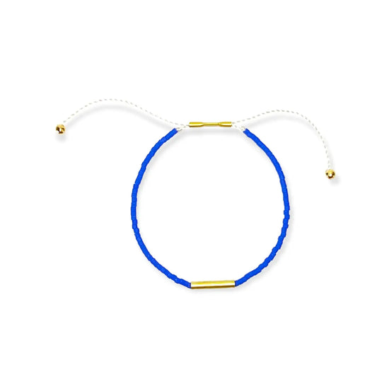 anklet - "irena" - japanese glass beads by son of a sailor