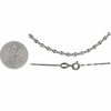 Necklace | Dainty Sunburst Chain 18" | Sterling Silver