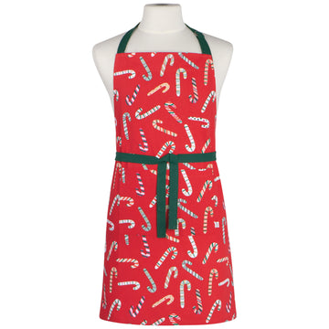 apron - "merry mints" candy canes by now designs
