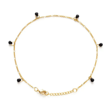 anklet - japanese drop bead by amano studio