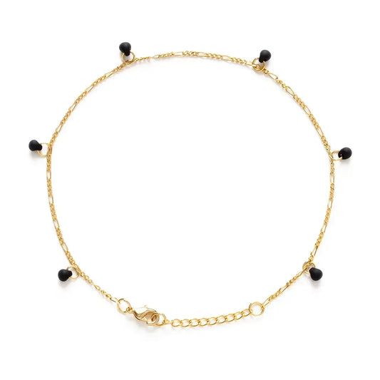anklet - japanese drop bead by amano studio