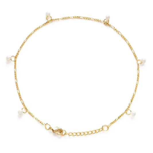 anklet - japanese drop bead by amano studio