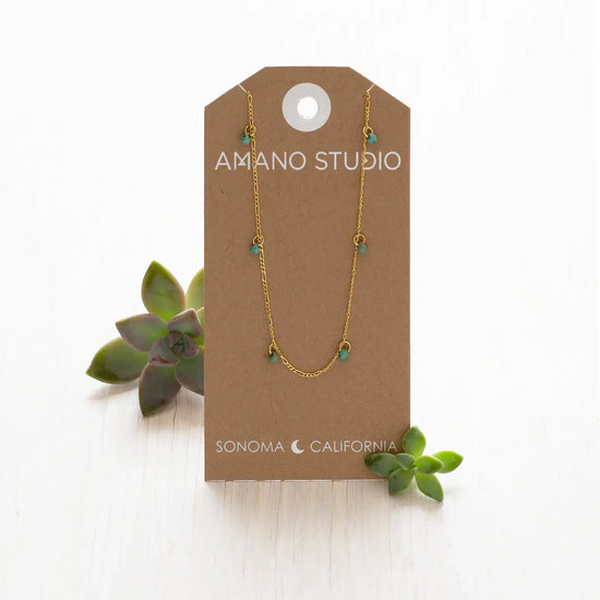 anklet - japanese drop bead by amano studio