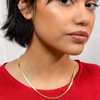 Necklace | Zoe Snake Chain | 18KGP