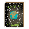Card + Wood Magnet | Thanks | A World