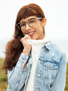 readers - blue light - "julien" - matte ivory tortoise by blue planet eyewear