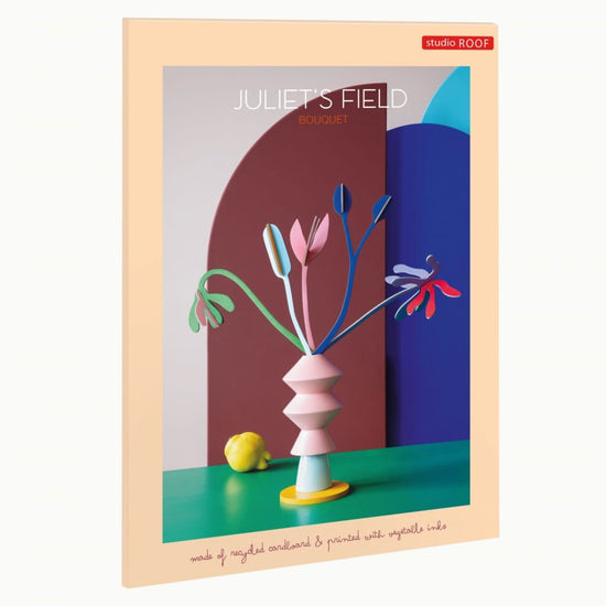 3d floral puzzle - juliet's field bouquet by studio roof