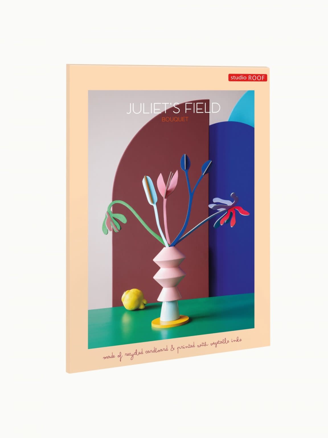 3d floral puzzle - juliet's field bouquet by studio roof