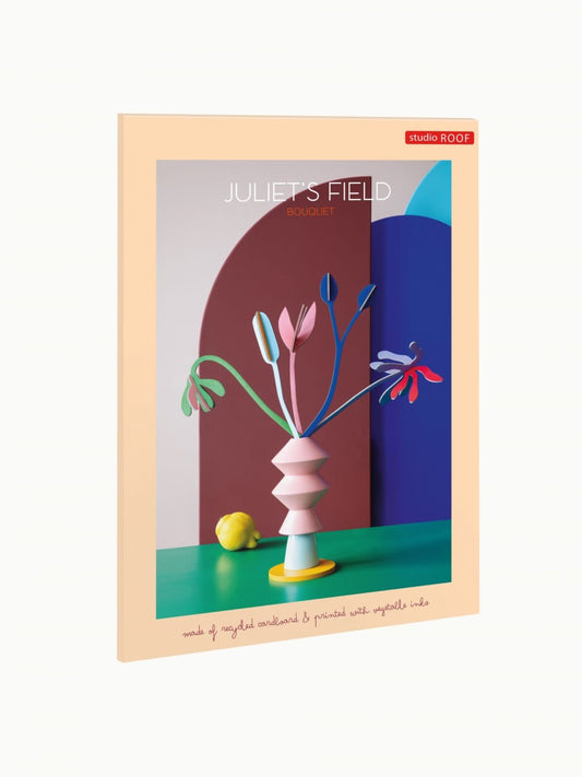 3d floral puzzle - juliet's field bouquet by studio roof