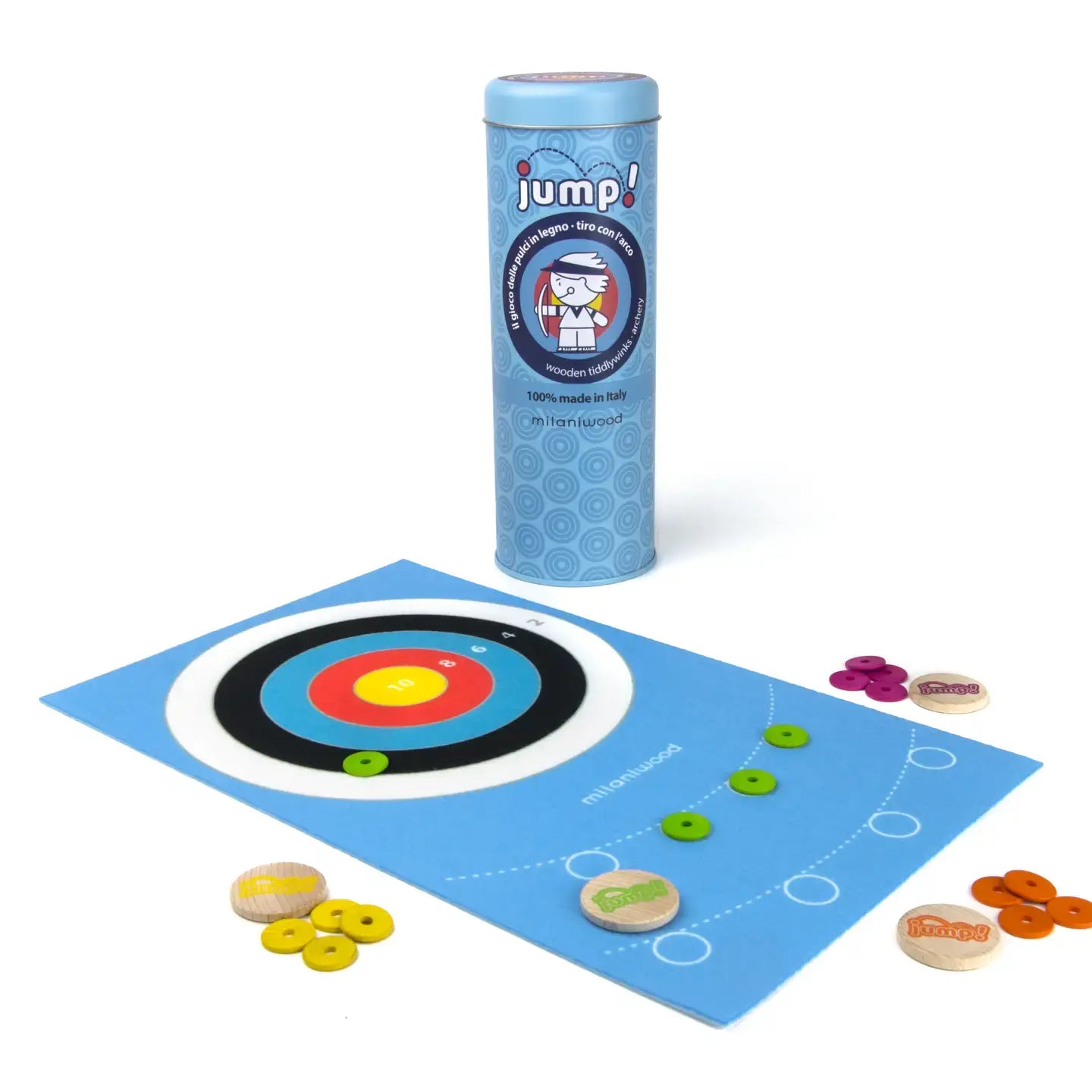 game - jump! wooden tiddlywinks by beyond 123