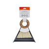 Brush + Dustpan | Mini Set | Gray/White