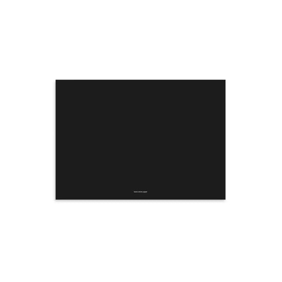 sketchpad - stone paper - a5 softcover - black/red band by ameico/karst