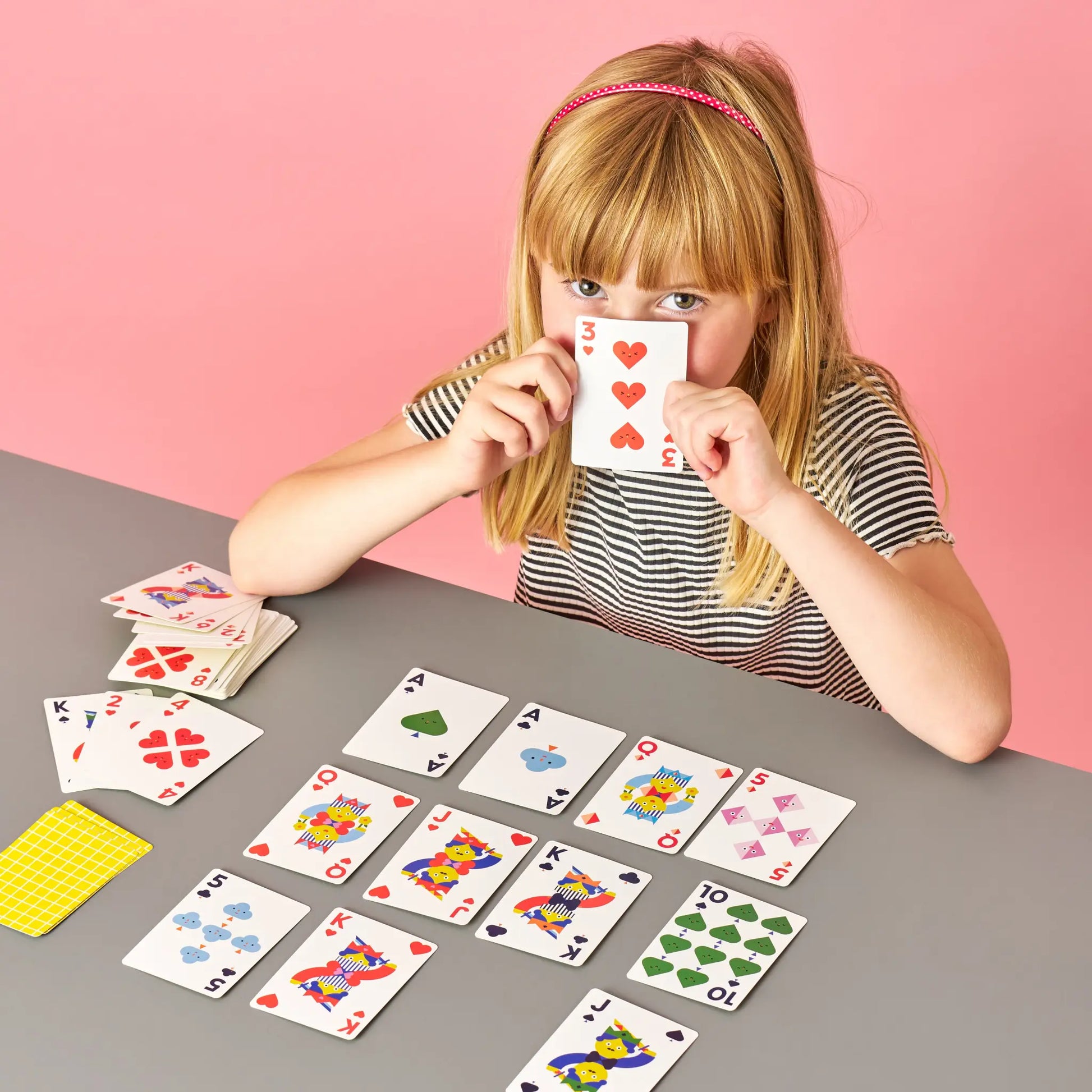 game - playing cards - kids by kikkerland