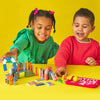 game - dominoes - topple twist by kikkerland