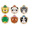 puzzle - tilt & roll - double-sided - animal shaped - assorted by kikkerland
